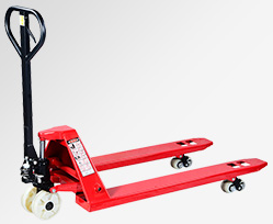 手動液壓搬運車貨叉平穩(wěn)升降操作